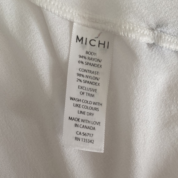 NWT MICHI Molten Mesh Tank Top Women Size XS - Picture 13 of 15